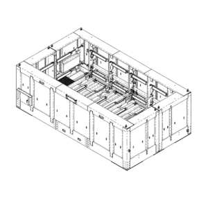 Line Drawing for Single Container Thawing System-title
