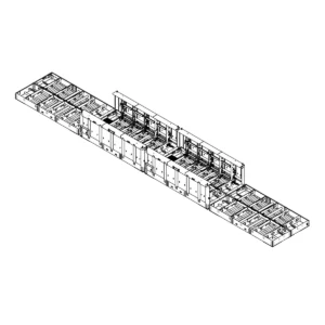 Line Drawing for In-line Container Thawing System-title