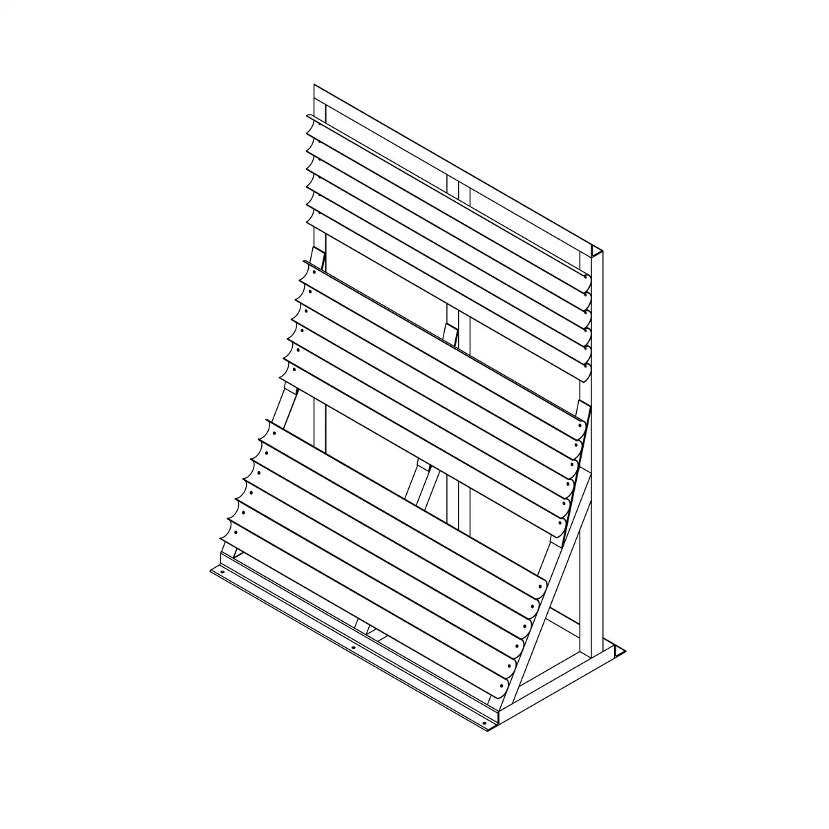Line Drawing for Electric Full Side Heater-title