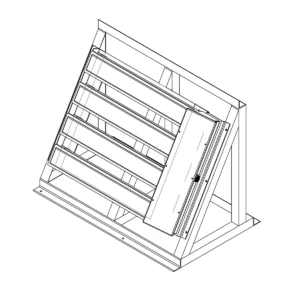 Line Drawing for Gas Diagonal Heater-title