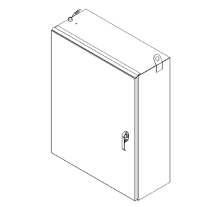 Line Drawing for Accuheat Control Enclosure-title