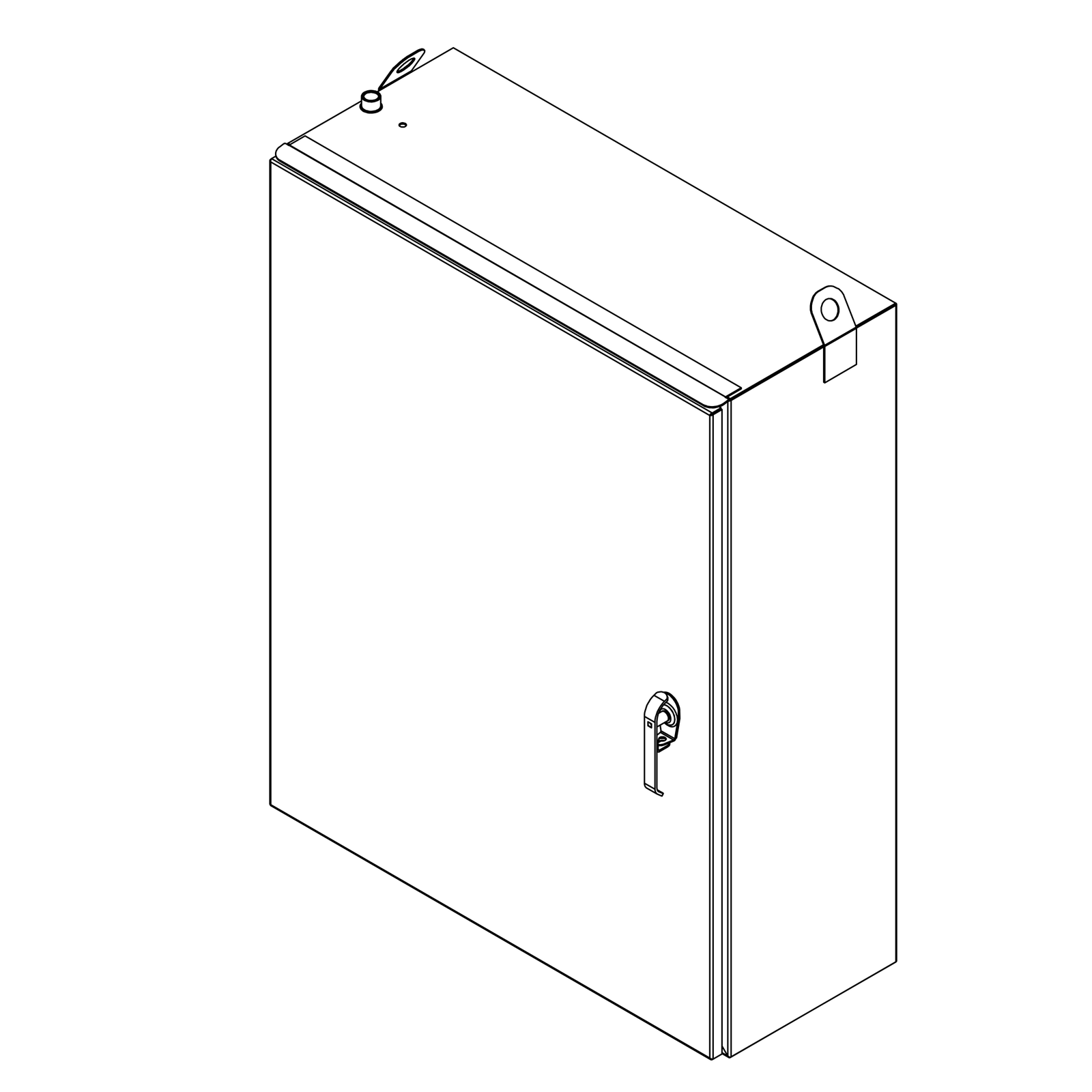 Line Drawing for Accuheat Control Enclosure-title
